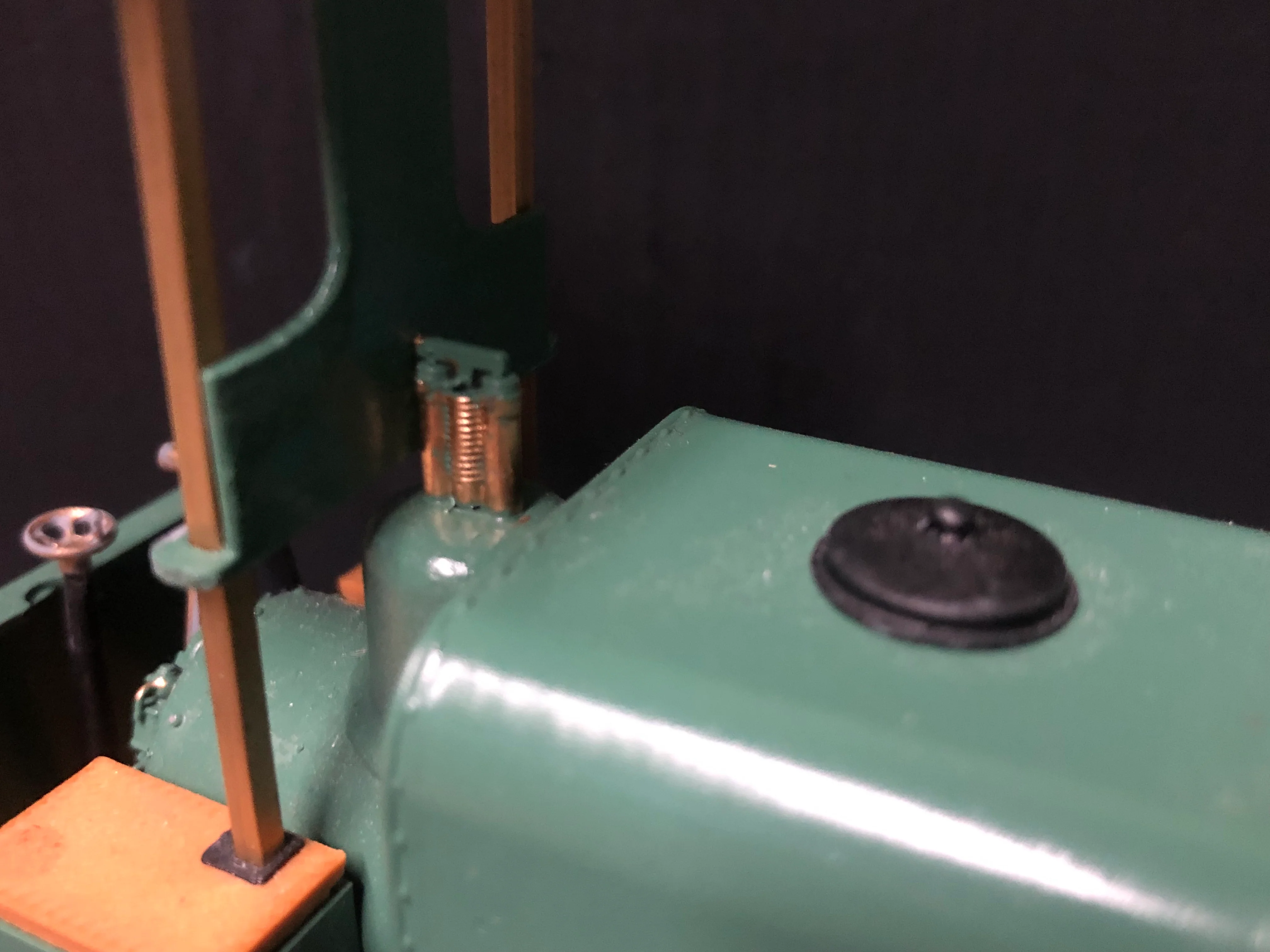 GN15 - Steam Loco - Pixie  - G-scale on 00 track using a Smokey Joe