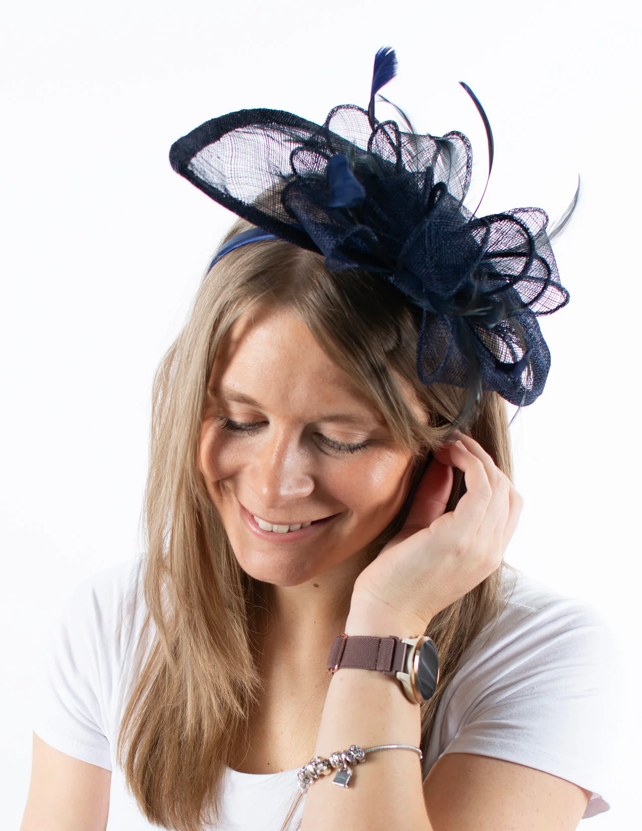 Fascinator | Teardrop | Navy
