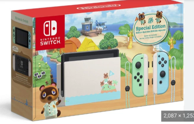 2025 Nintendo Switch HAC-001(-01) Animal Crossing: New Horizons Special Edition ?C 1 TB Opslag