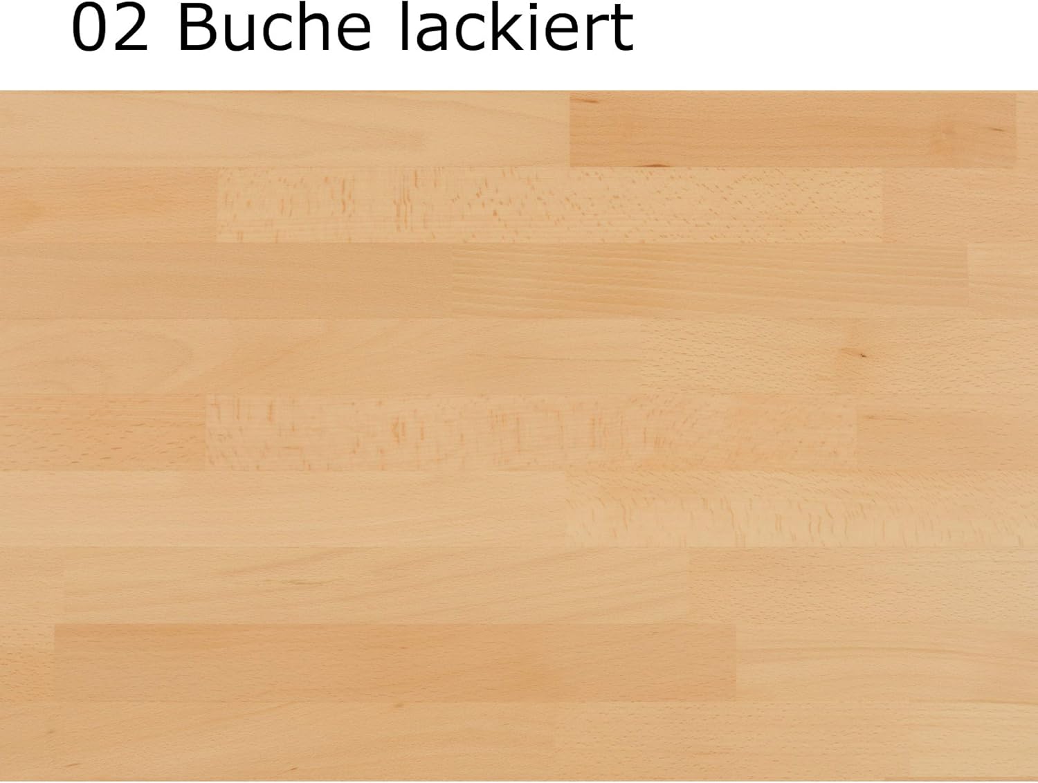 DICO 2er Stapelbett Massivholz mit Rollrost Größe 90x200 cm 01 Kernbuche geölt