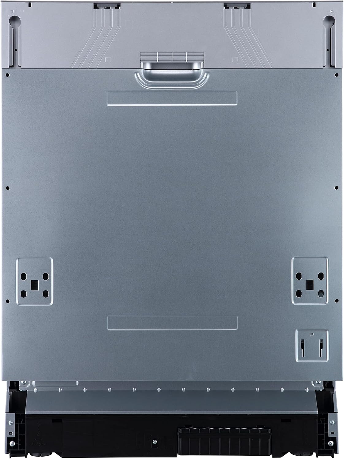 Midea Geschirrspüler Unterbau MDWEU1435XSS-W, 14 Maßgedecke, Spülmaschine 60 cm Teilintegrierbar mit WIFI, Extra Trocknung, 7 Programme, 47dB, 0-24h Startzeitverzögerung, Inox