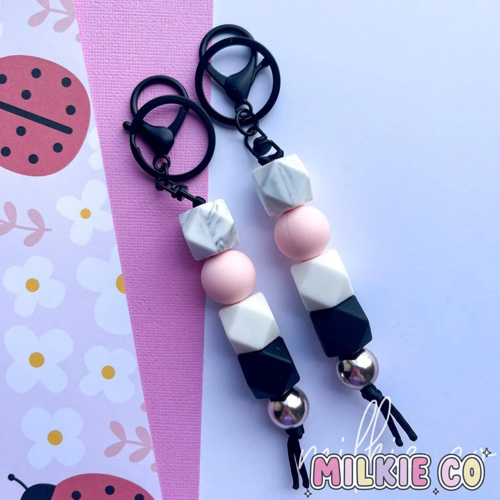 Yasmin Beaded Keychain