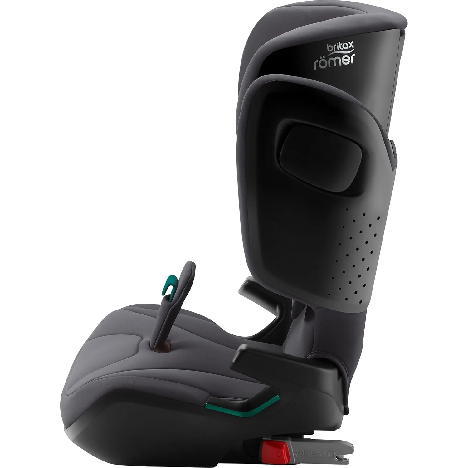 BRITAX R?MER Kindersitz KIDFIX 2 Z-LINE, f��r Kinder von 100-150 cm (i-Size) mit und ohne ISOFIX, 3,5-12 Jahre, Midnight Grey