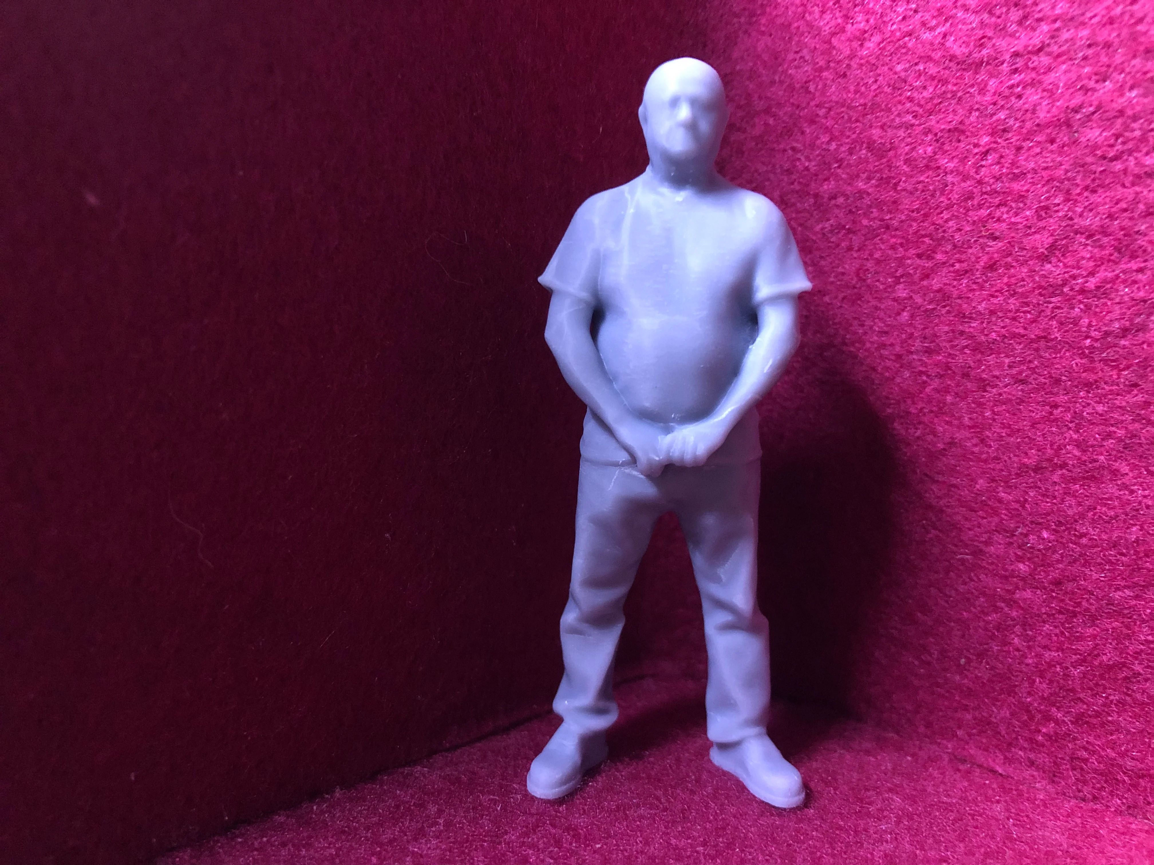 G-Scale driver figure - 3D scan of a real person - D149 (also GN15)