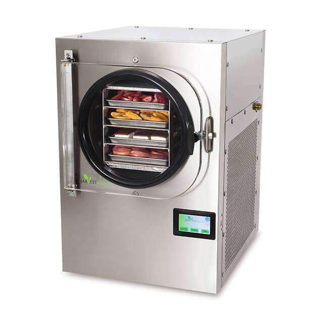 Right Medium Freeze Dryer with Mylar Starter Kit. Stainless Steel. 6L Capacity. -46掳F Temperature