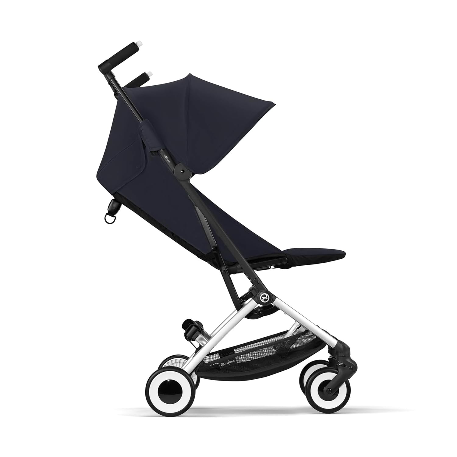 CYBEX Gold Kinderwagen Libelle mit One-Pull Harness, Von ca. 6 Monaten bis ca. 4 Jahre (max. 22 kg), Ultraleicht (nur 6 kg), Almond Beige (Beige mit taupefarbenem Rahmen)