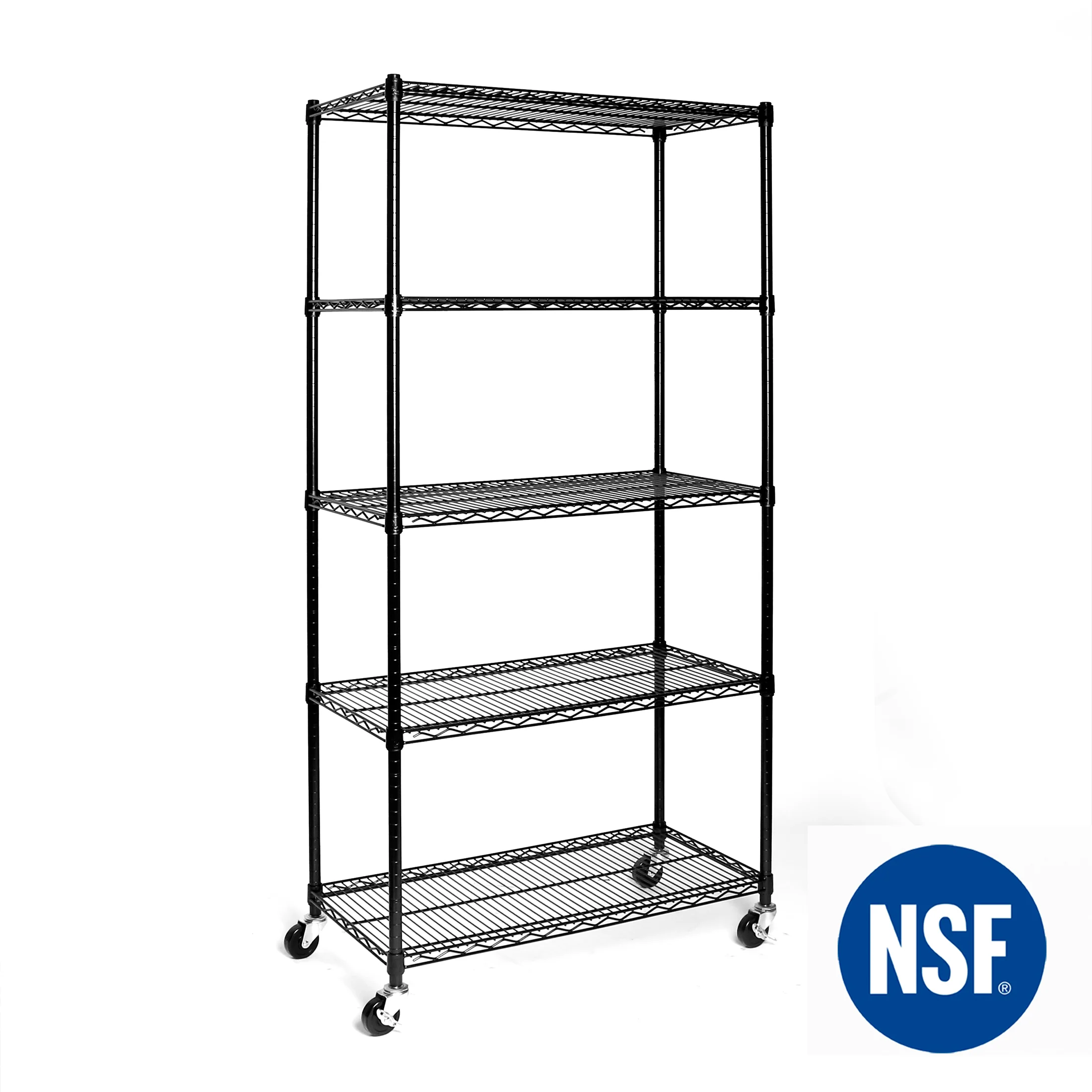 2025 UltraDurable? 5-laags NSF-stalen rek
