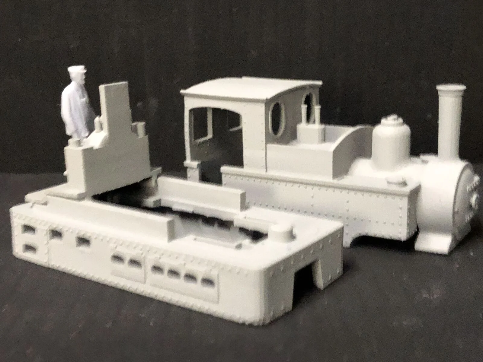 OO9/009 Steam Locomotive with Coal Bunker fits the Kato chassis 11-109