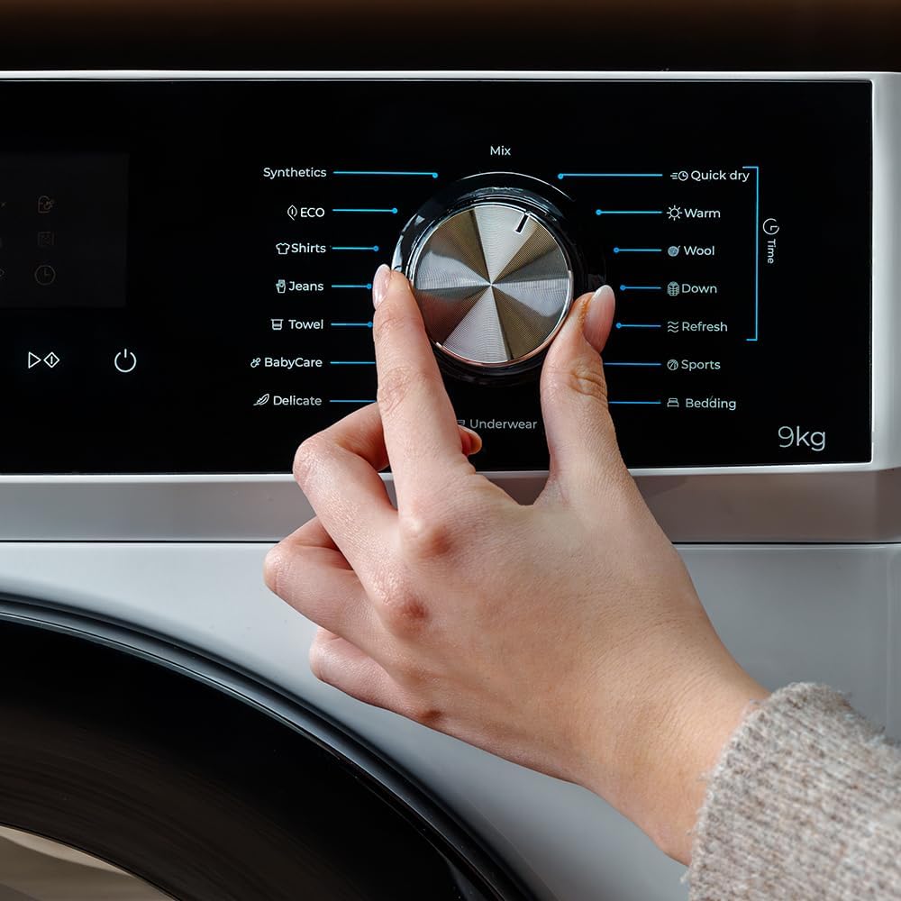 Cecotec Wäschetrockner 9Kg Bolero Dresscode Dry 9330. Entspricht Energieeffizienzklasse A++, 15 Programme und Funktionen wie automatisches Trocknen, einfaches Bügeln, Stop&Go, Delay Start
