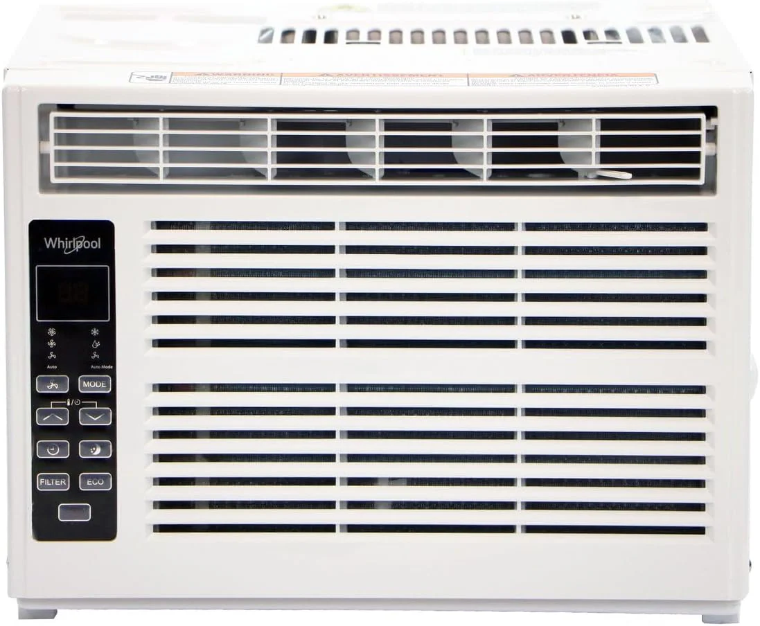 Whirlpool 8,000 BTU Window Air Conditioner with Dehumidifier, 115V, Window AC