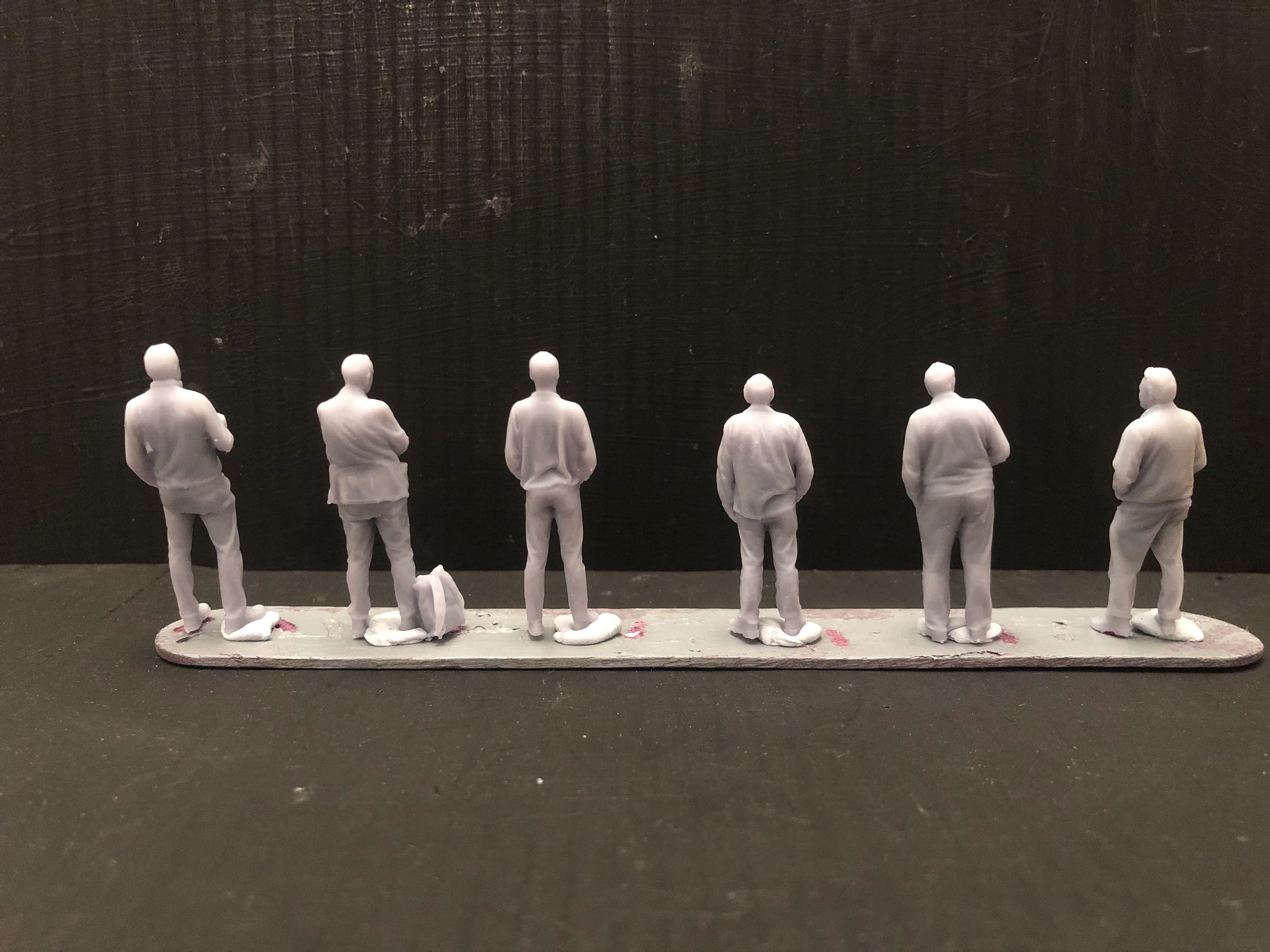 Multi-Pack  - 6 figures (Version 6)  in assorted poses -3D scans  - OO9/OO/HO