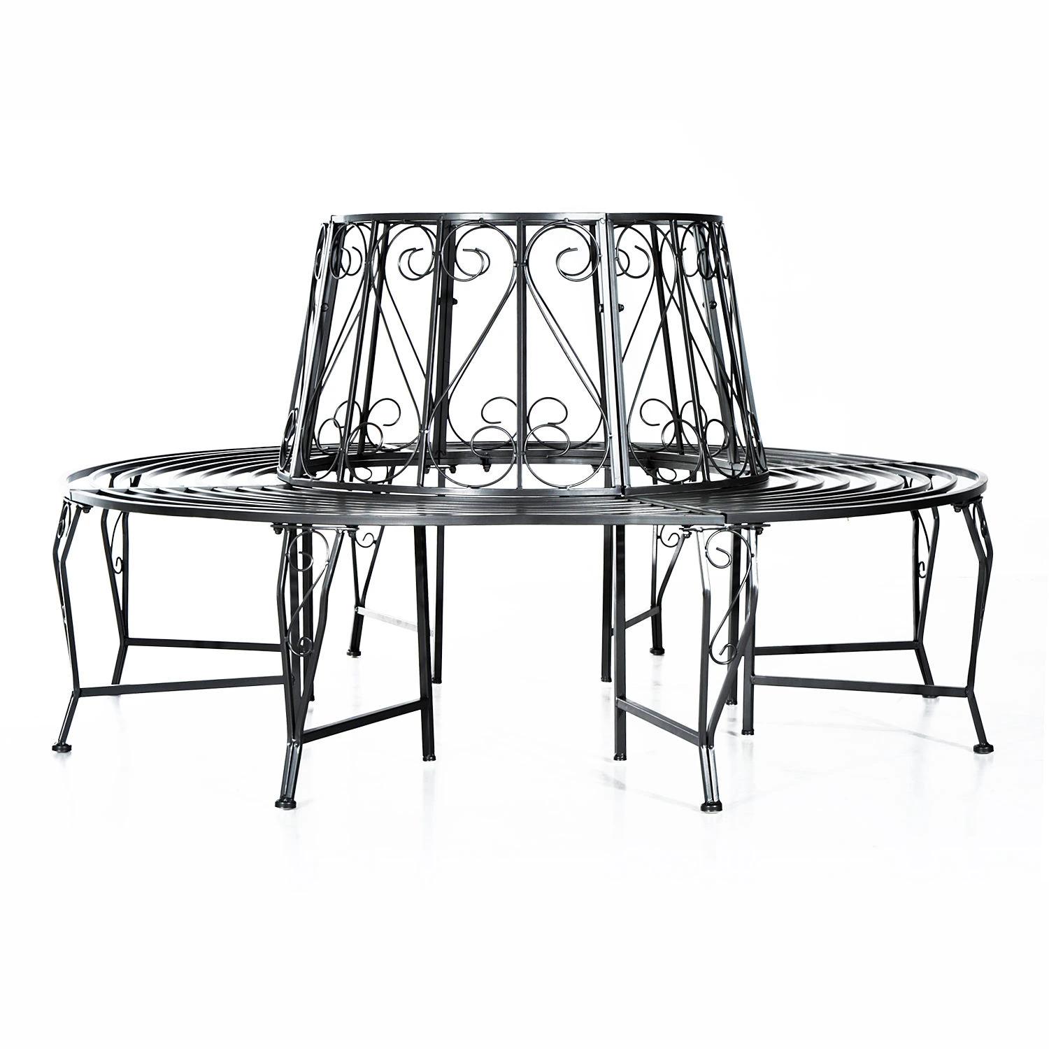 360�� boombank ronde bank tuinbank bankje parkbank bankje tuin metaal