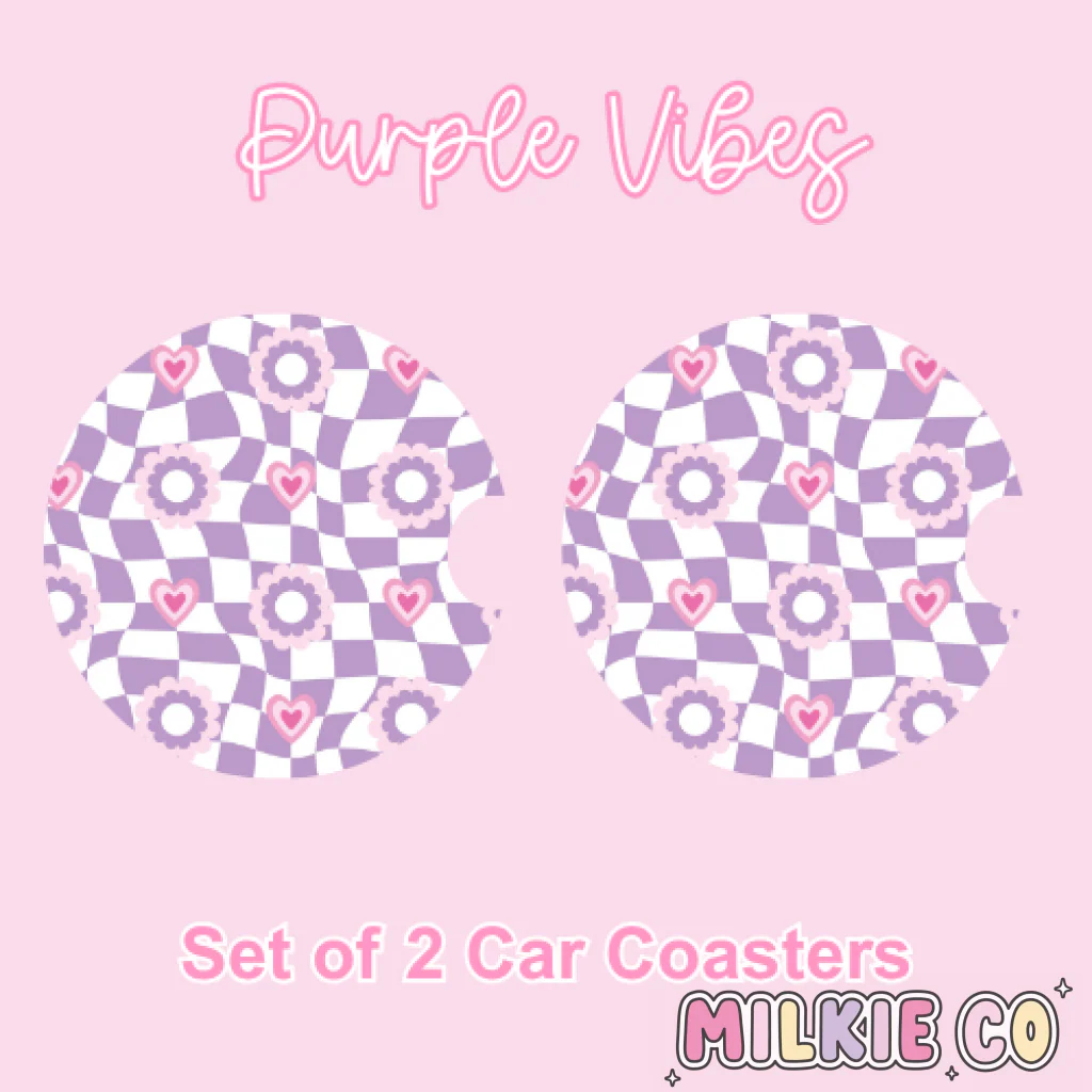 Car Coasters (2pcs)