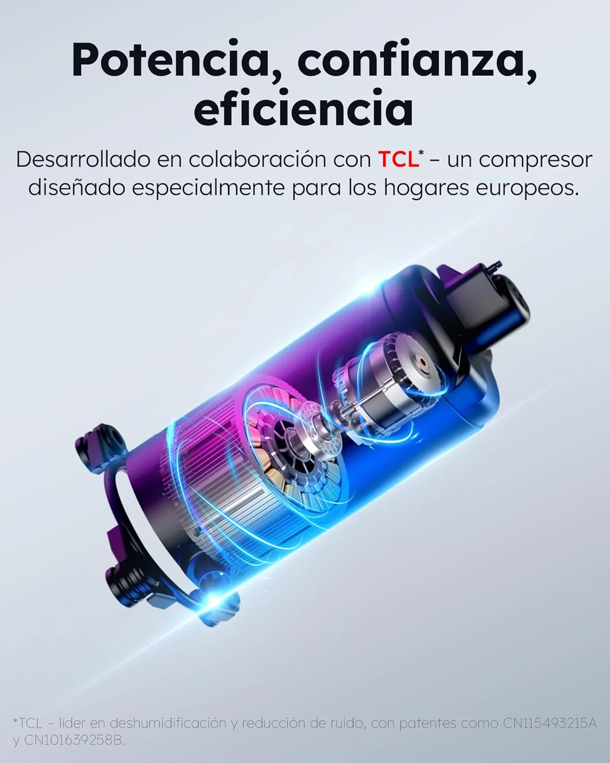 Deshumidificador 20L/día, Deshumificadores de humedad, Cobertura 150m³/50m² desumidifador, Deshumidificador silencioso electrico con Temporizador, Depósito extraíble