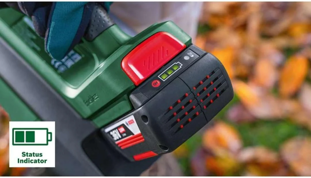 Bosch Accu-bladblazer AdvancedLeafBlower 36V-750 (1x 2,0 Ah accu, 36 volt systeem, voor het verwijderen van hardnekkige bladeren op grote oppervlakken, laag gewicht: 2,8 kg, in doos)