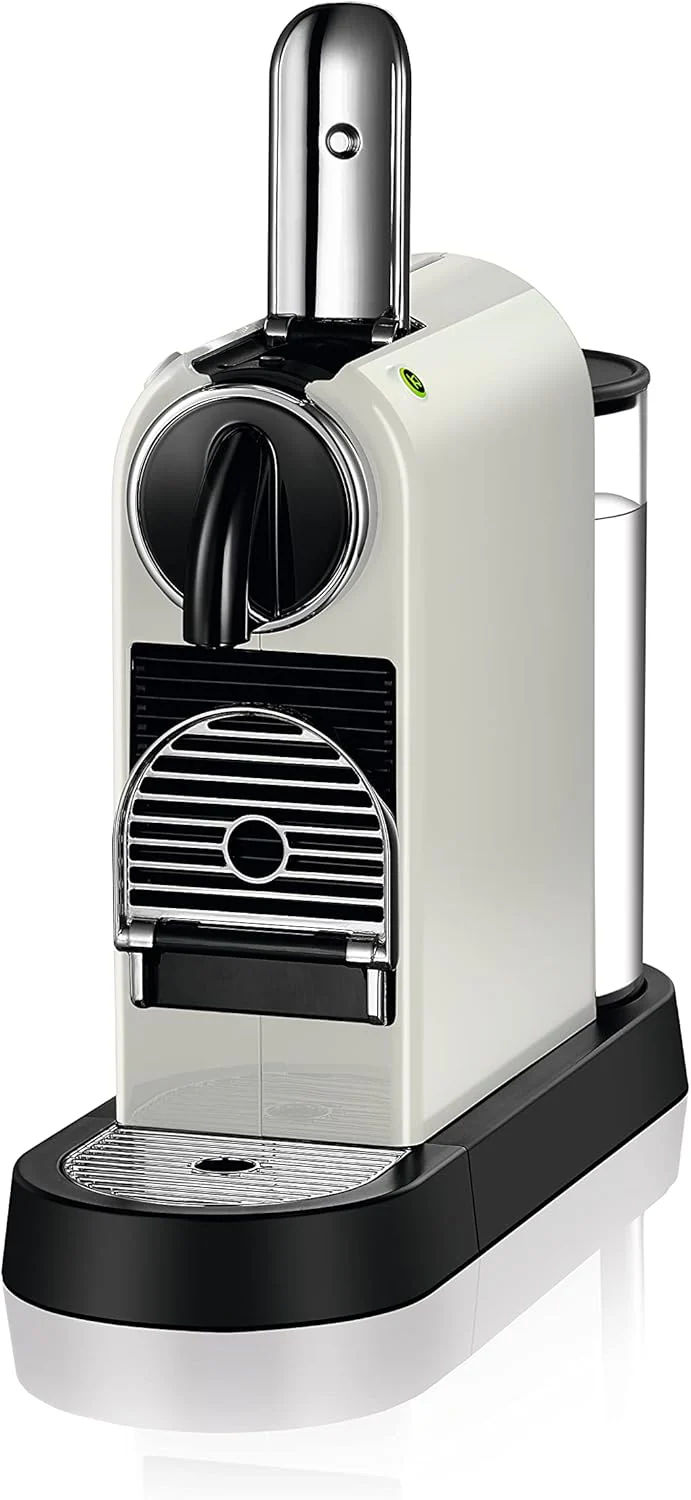 Nespresso De'Longhi EN267.BAE Citiz koffiezetapparaat met melkopschuimer, energiebesparende functie, 1710W, 1 liter, 37.2 x 21.8 x 27.7 cm, zwart