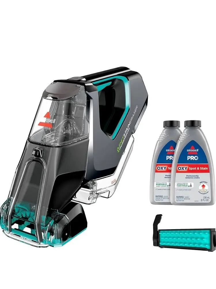 BISSELL Pet Stain Eraser PowerBrush, 20 min runtime, DirtLifter PowerBrush, Stationary Pet Tool,