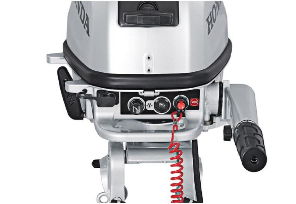 2025 Outboard Motor 5HP with Tiller Handle 20 Shaft