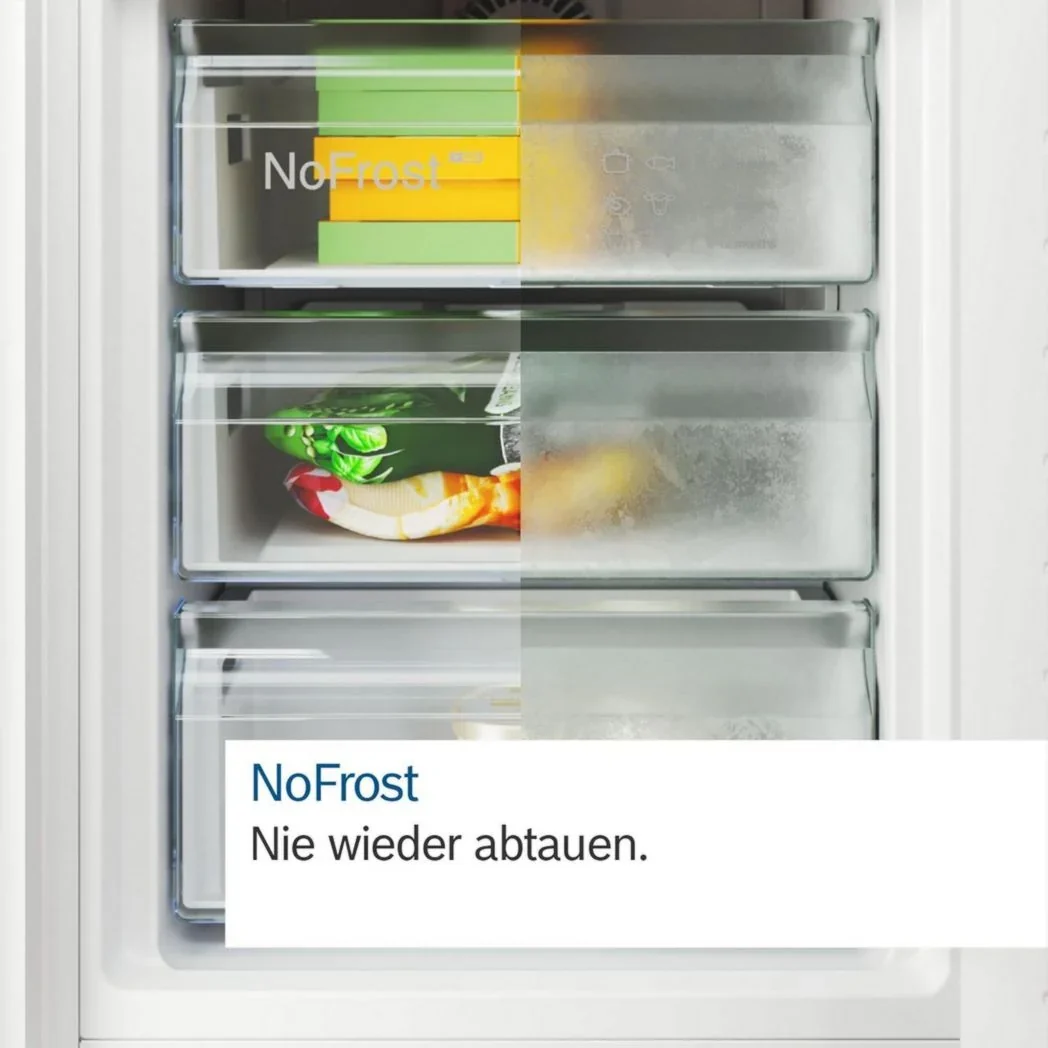 Bosch KGN367LDF - Série 4, Réfrigérateur combiné pose libre, 186 x 60 cm, Acier inoxydable