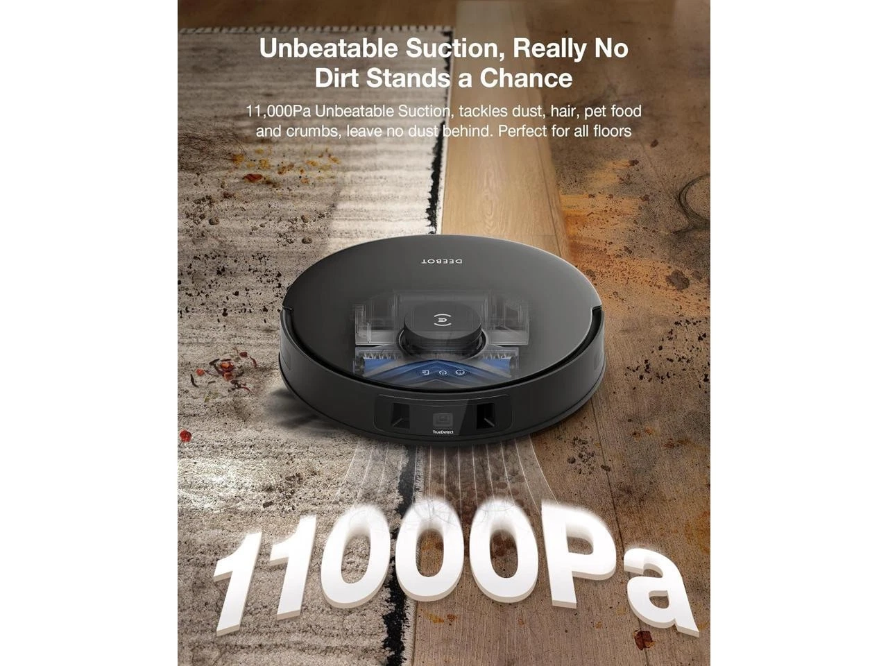 ECOVACS Robotics - T30S COMBO COMPLETE Robotstofzuiger en dweil plus draadloze handstofzuiger