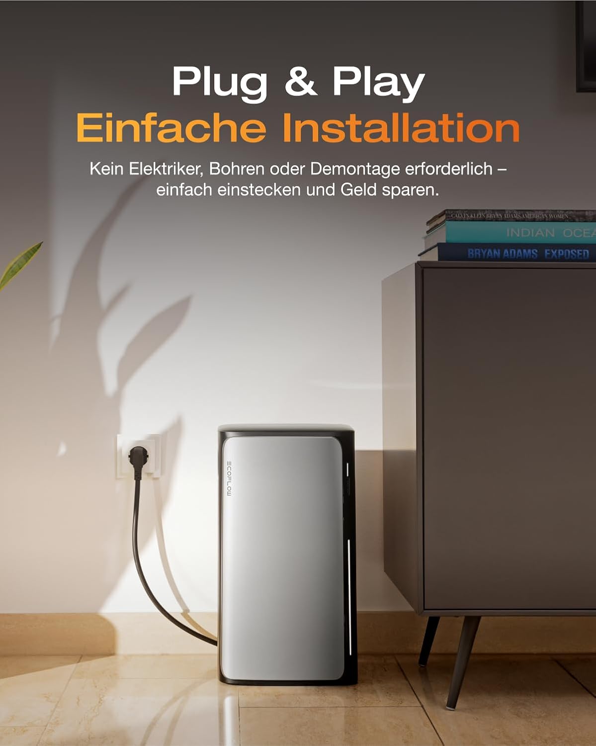 ECOFLOW Stream AC Pro 0% VAT, Balkonkraftwerk mit Speicher 1,92kWh,100% Kompatibel mit Allen Balkonkraftwerke, 2300W Dual AC-Anschlüsse, Kleine Verpackungsmängel, Produkt unbenutzt(Generalüberholt)