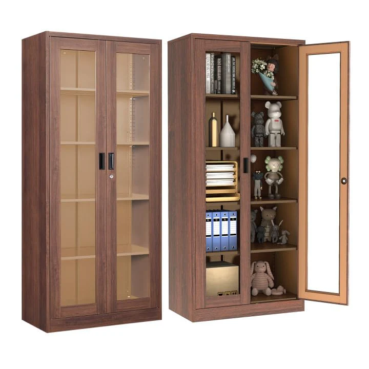 AFAIF Glass Display Cabinet Curio Cabinet with Glass Door