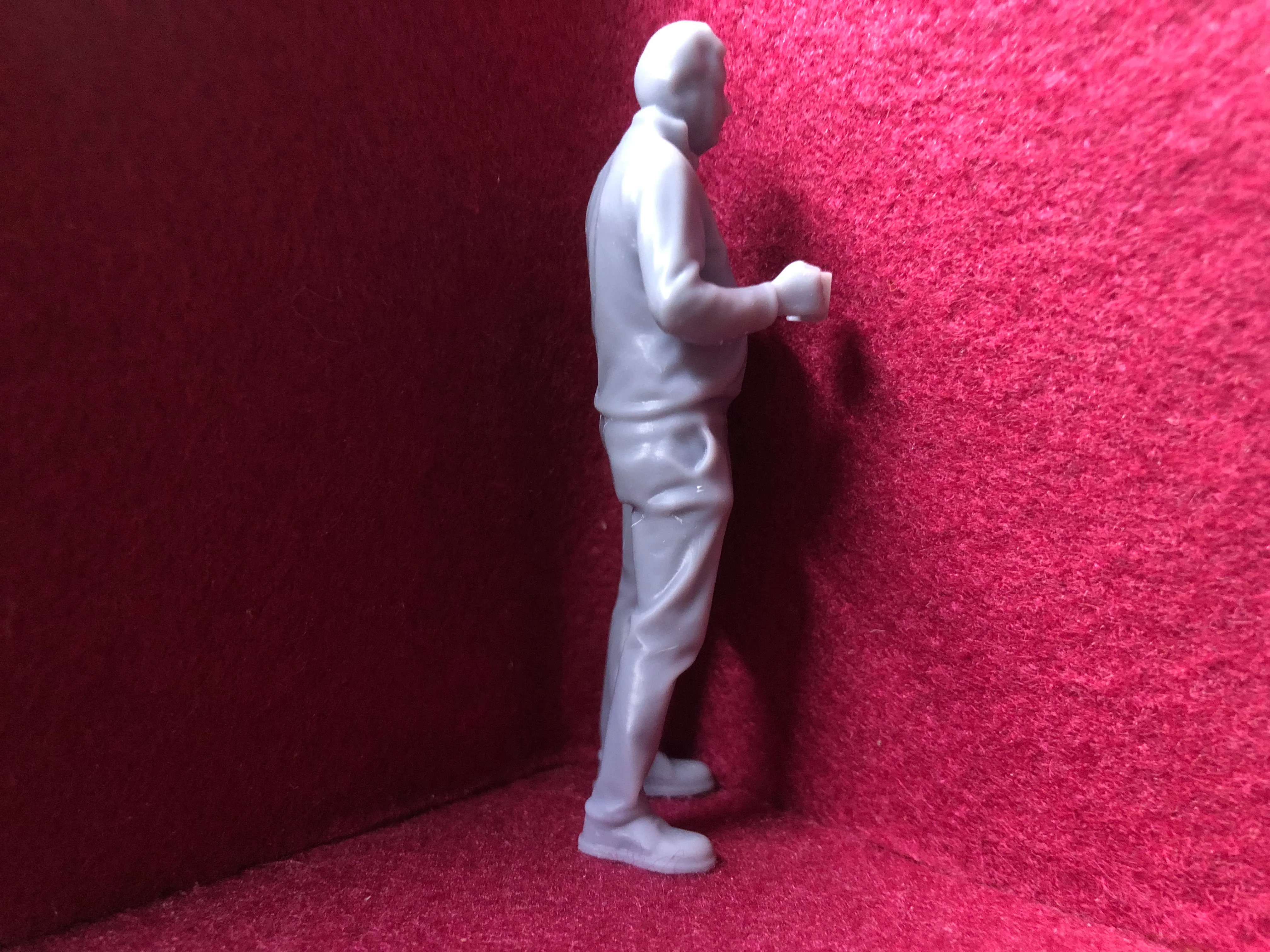 G-Scale driver figure - 3D scan of a real person - D150 (also GN15)