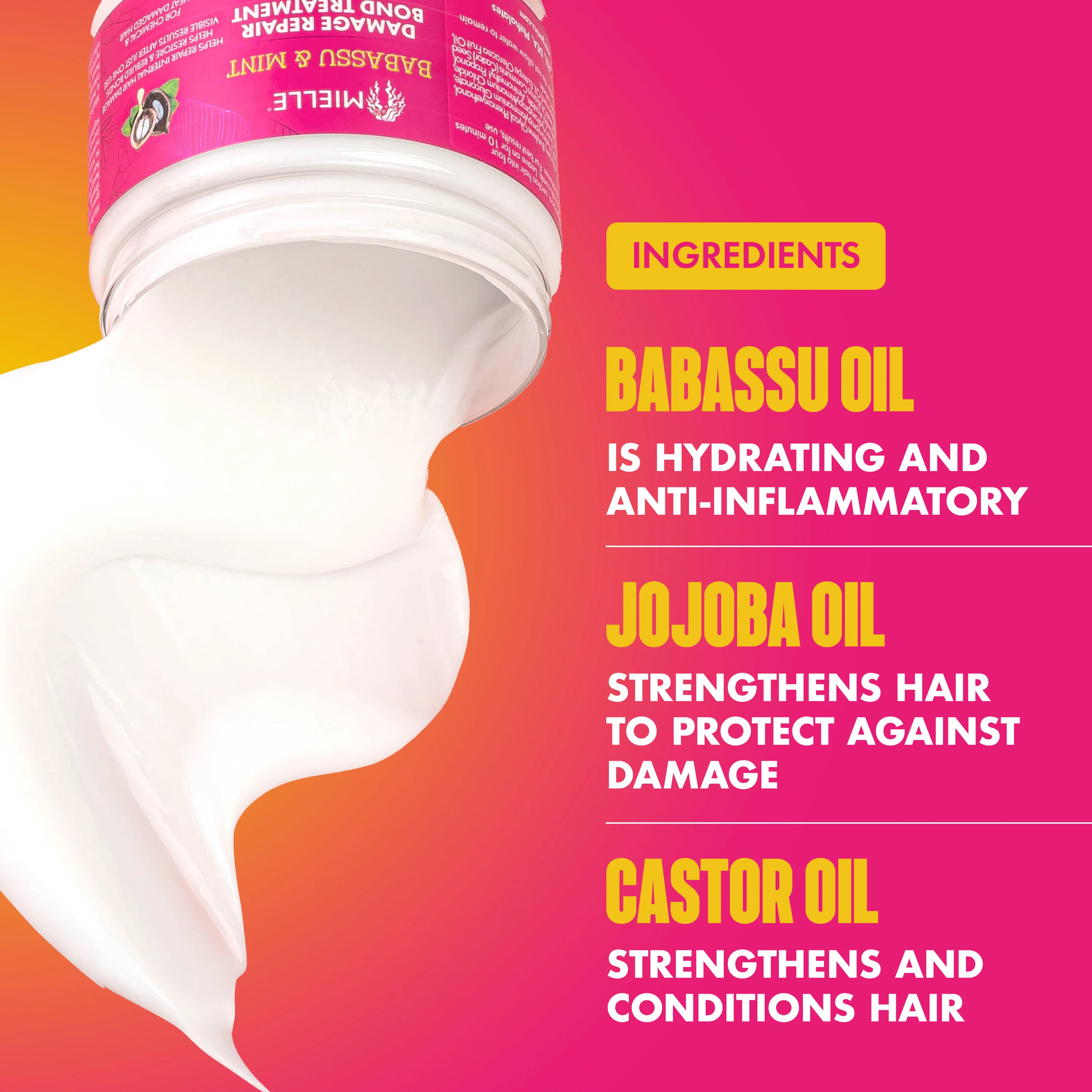 Babassu & Mint Damage Repair Bond Treatment