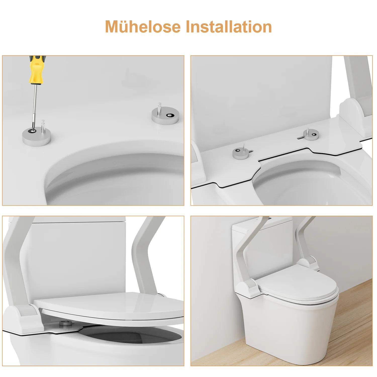 Sonnewelt Toiletten Klappgriff Toilettengriff WC Stützhilfe