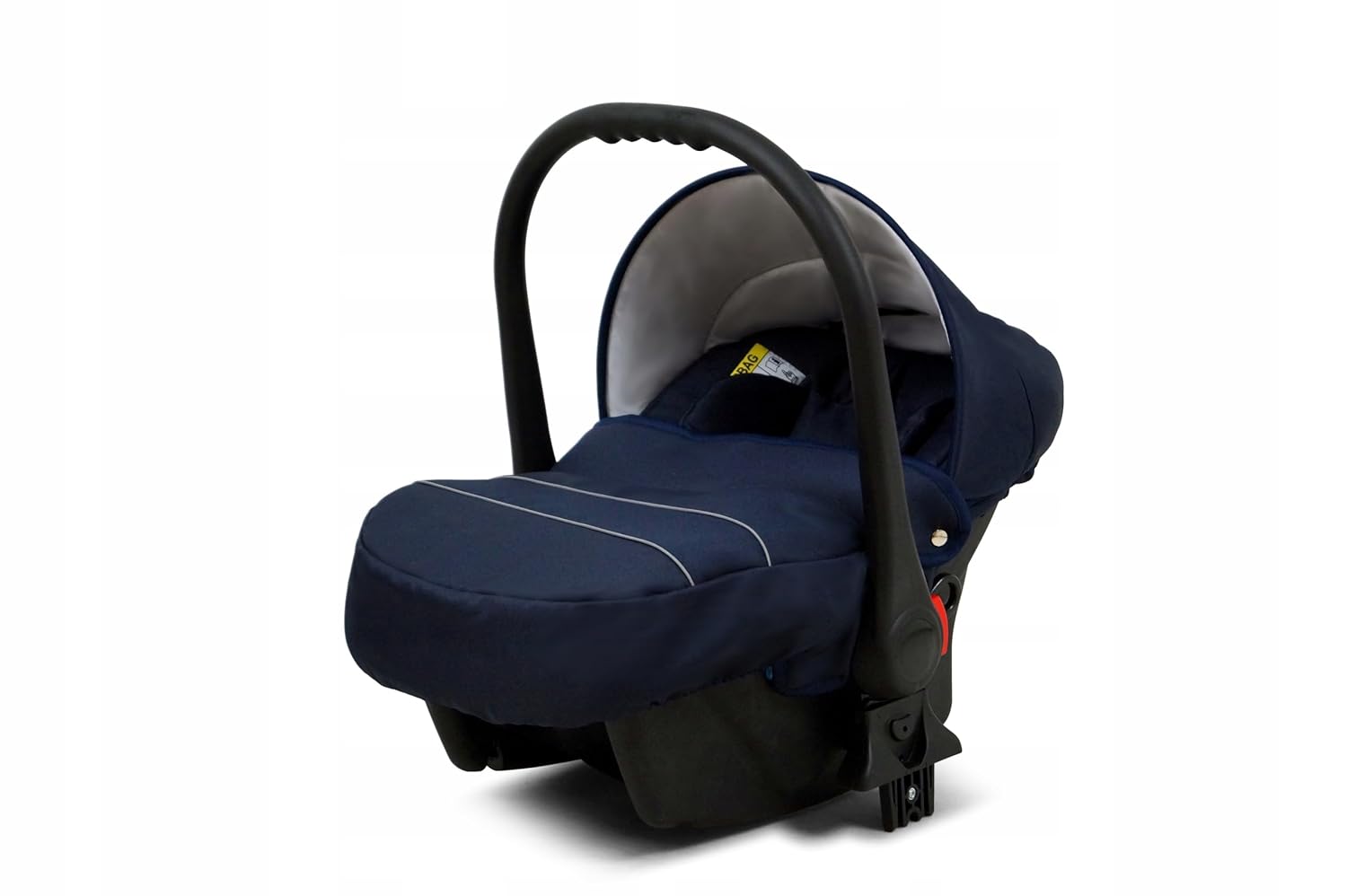 BabyLux® Bambimo Kinderwagen Set 2 in 1 - Rosso - incl. Babywanne, Buggy Sportsitz - Kinderwagenset - Kombikinderwagen mit Wickeltasche, Regenschutz, Moskitonetz, Cupholder usw.