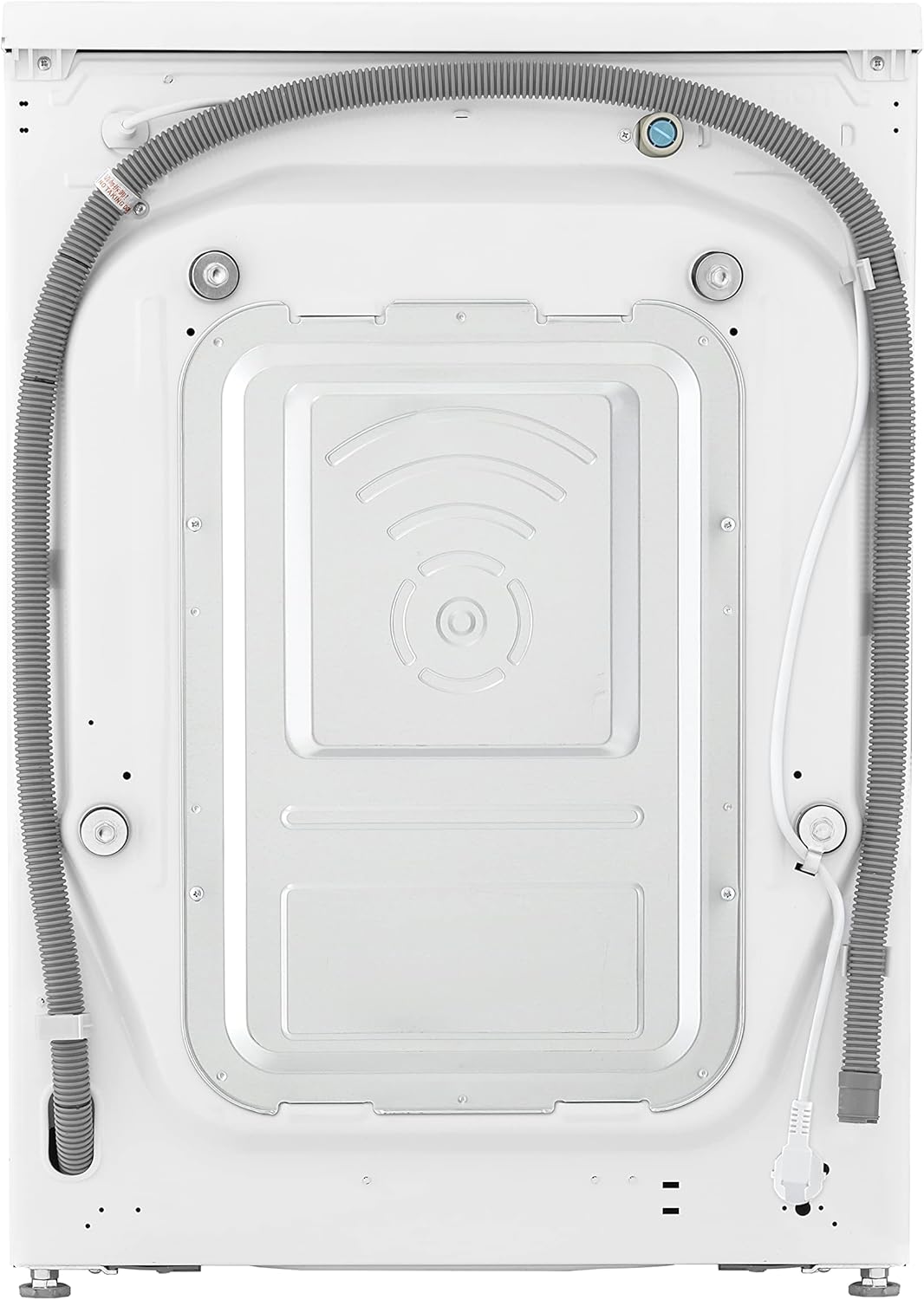 LG F4WV7080, Klasse A, Frontlader-Waschmaschine 8 kg, 1400 U/Min, AI Direct Drive, Wi-Fi, Tiefenreinigung mit Dampf, Groe Kapazitt, TRIPLE A, Auentür aus Sicherheitsglas, 62 x 60 x 85 cm Wei