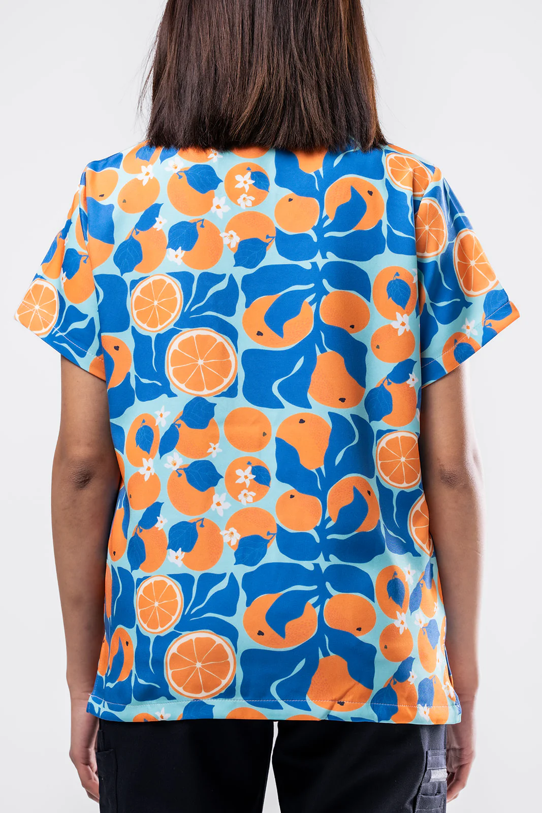 Orange Bliss Scrub Top