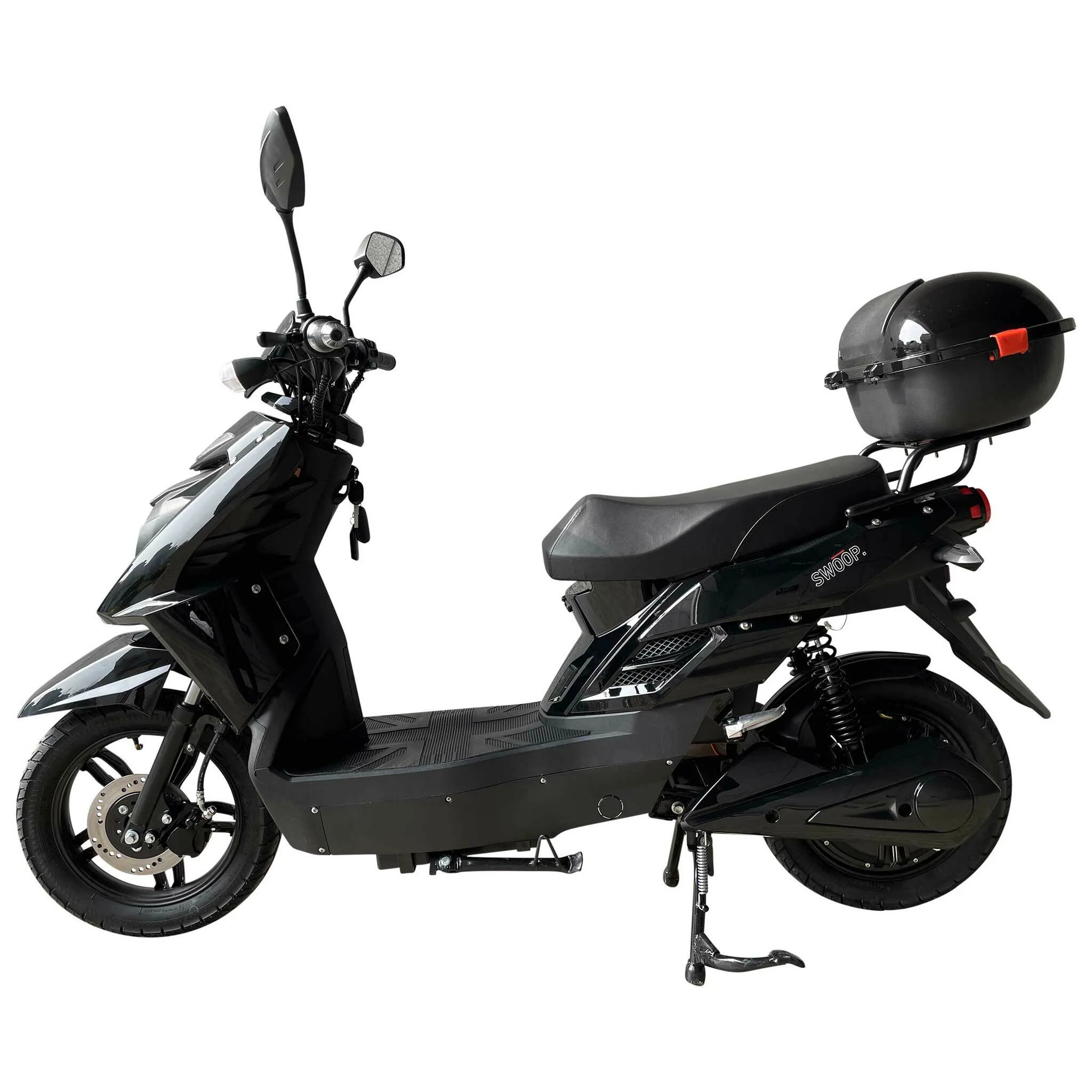 Swoop Elegante E-Scooter Elektroroller Schwarz 1000W