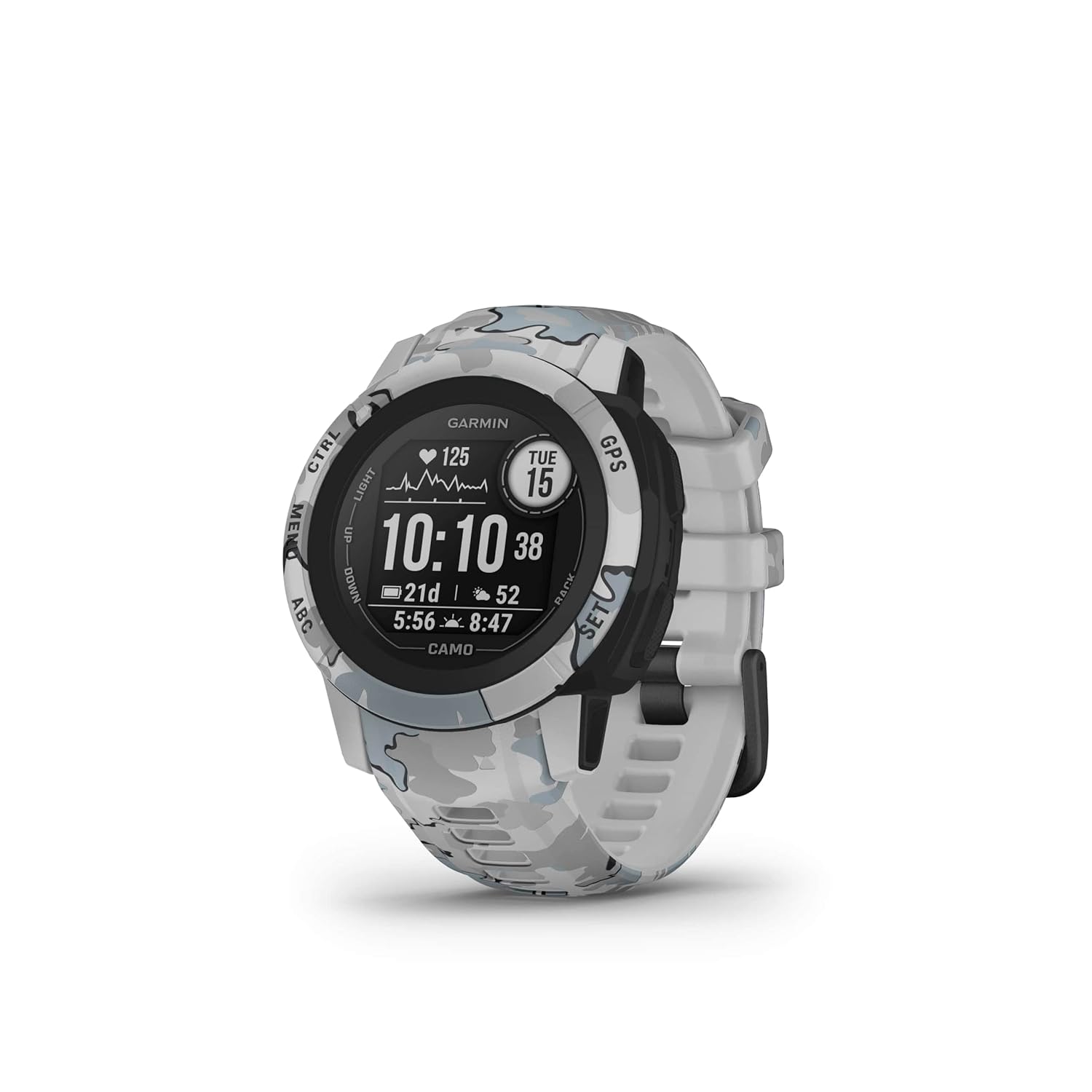 Instinct 2S - Camo Edition Rugged GPS Smartwatch Mist Camo (erneuert)