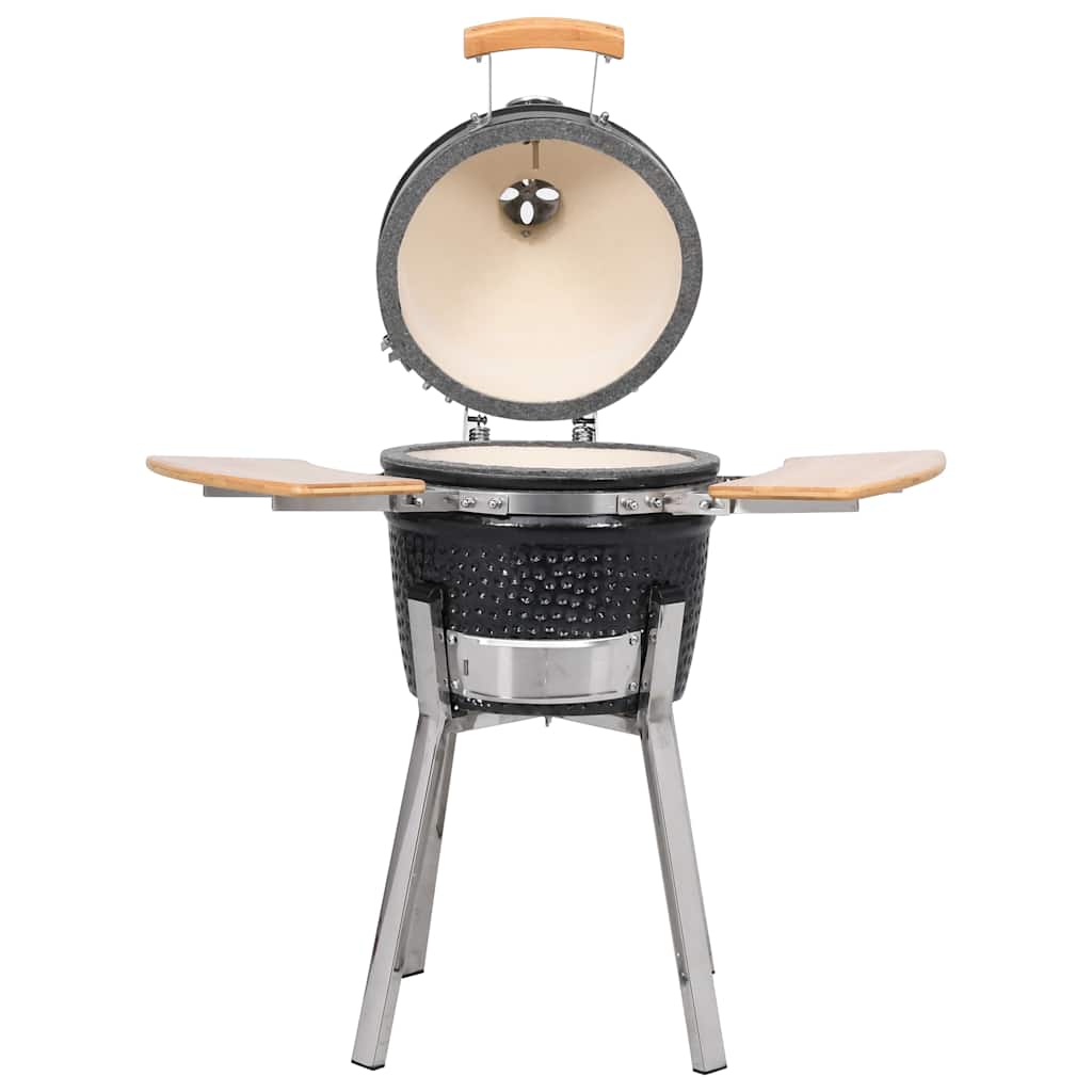 Grill Kamado i wędzarnia ceramiczna 81 cm v7356
