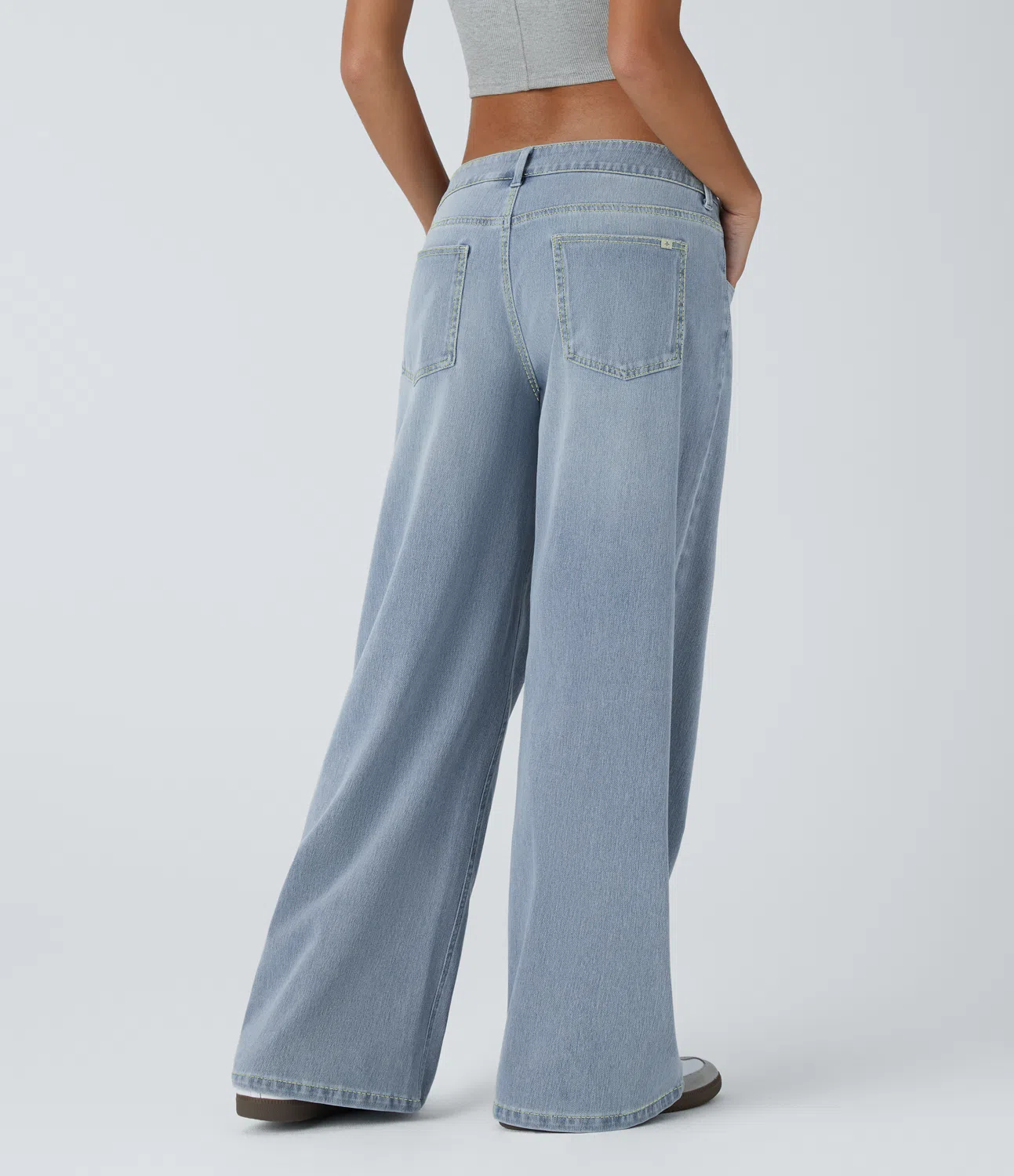 Halara Flex Baggy Jeans women