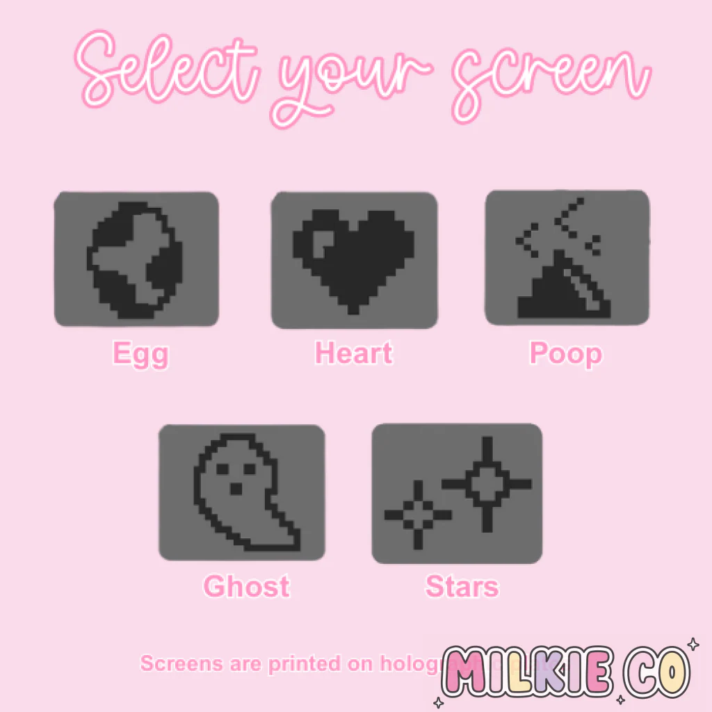 Tamagotchi Clicker Keychain