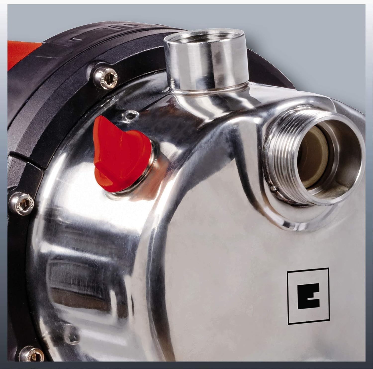 Einhell Hauswasserwerk GC-WW 1250 NN (1200 W, max. 5 bar, 5000 L/h Fördermenge, max. 50 m Förderhöhe, wartungsfreier Motor, Wasserablassschraube, 20 L Edelstahldruckkessel)