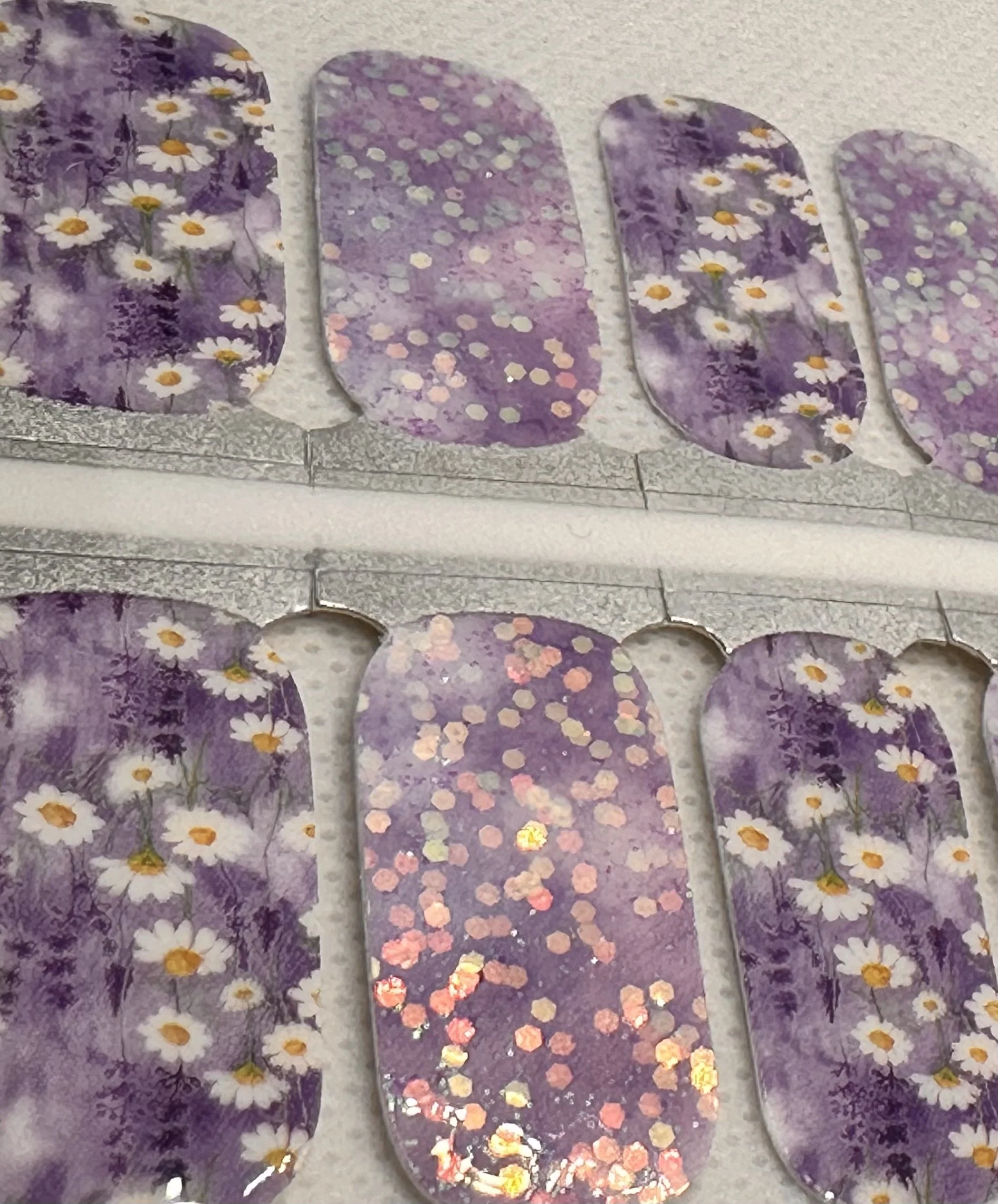 Purple Flowers (Holo)