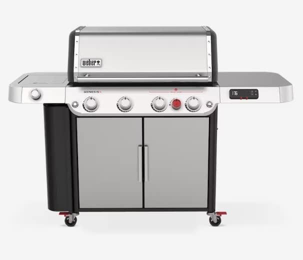 Weber Genesis SE-SPX-435 4 Burner Smart LPG BBQ Grill with Night Vision LED