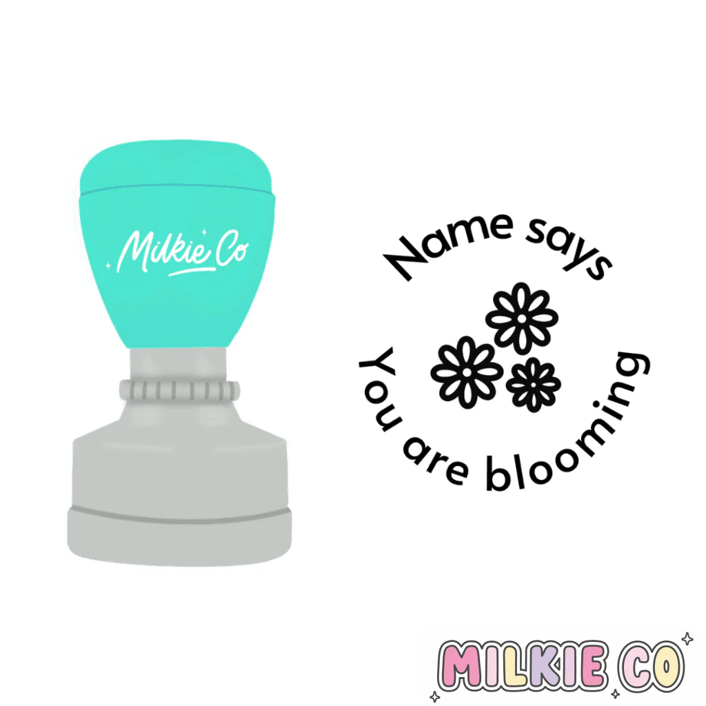 'You are blooming' Stamp