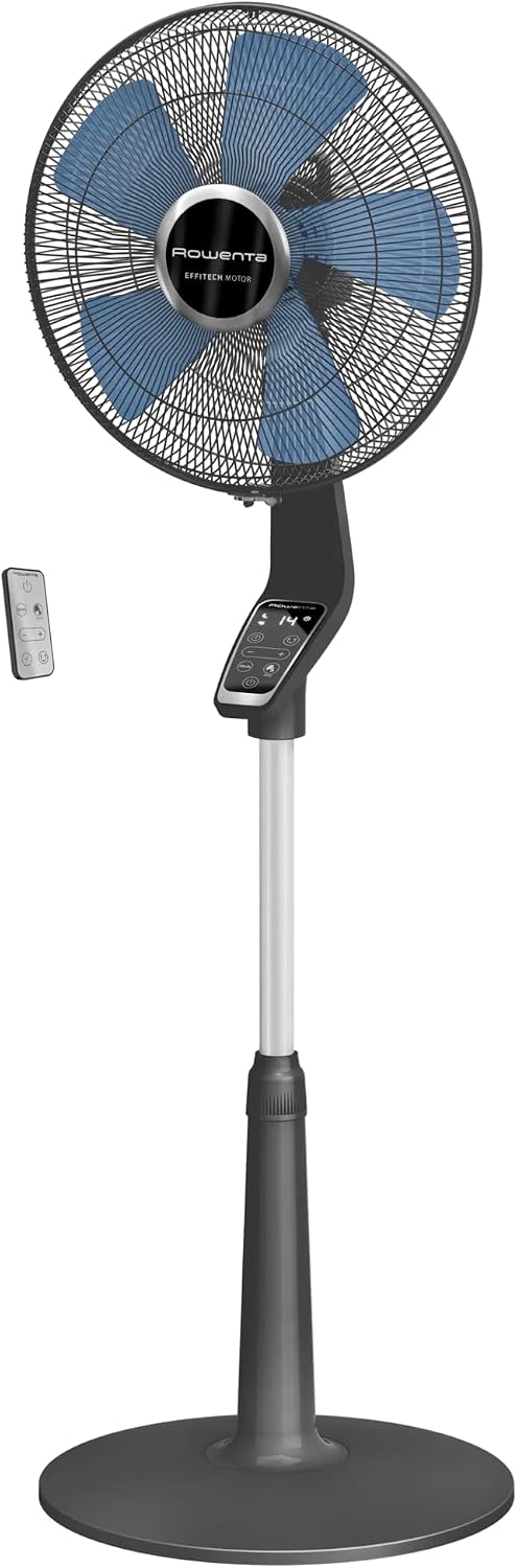 Rowenta Turbo Silence Extreme Ventilateur sur pied puissant design durable économie d'énergie VU5677