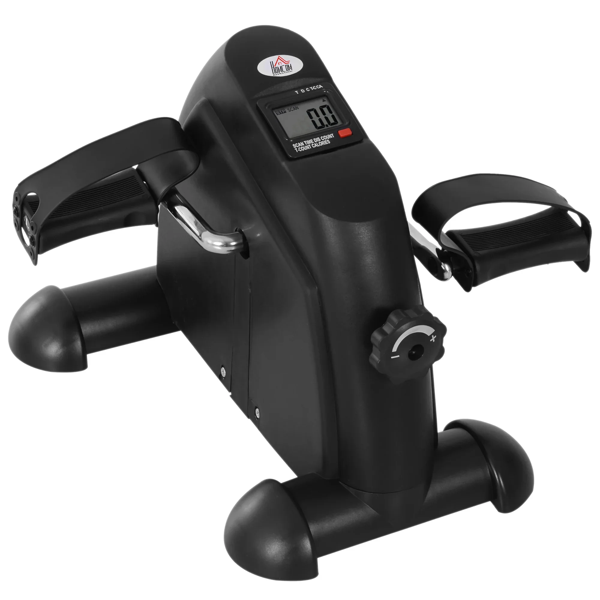 HOMCOM Mini Biketrainer met LCD-display, verstelbare weerstand