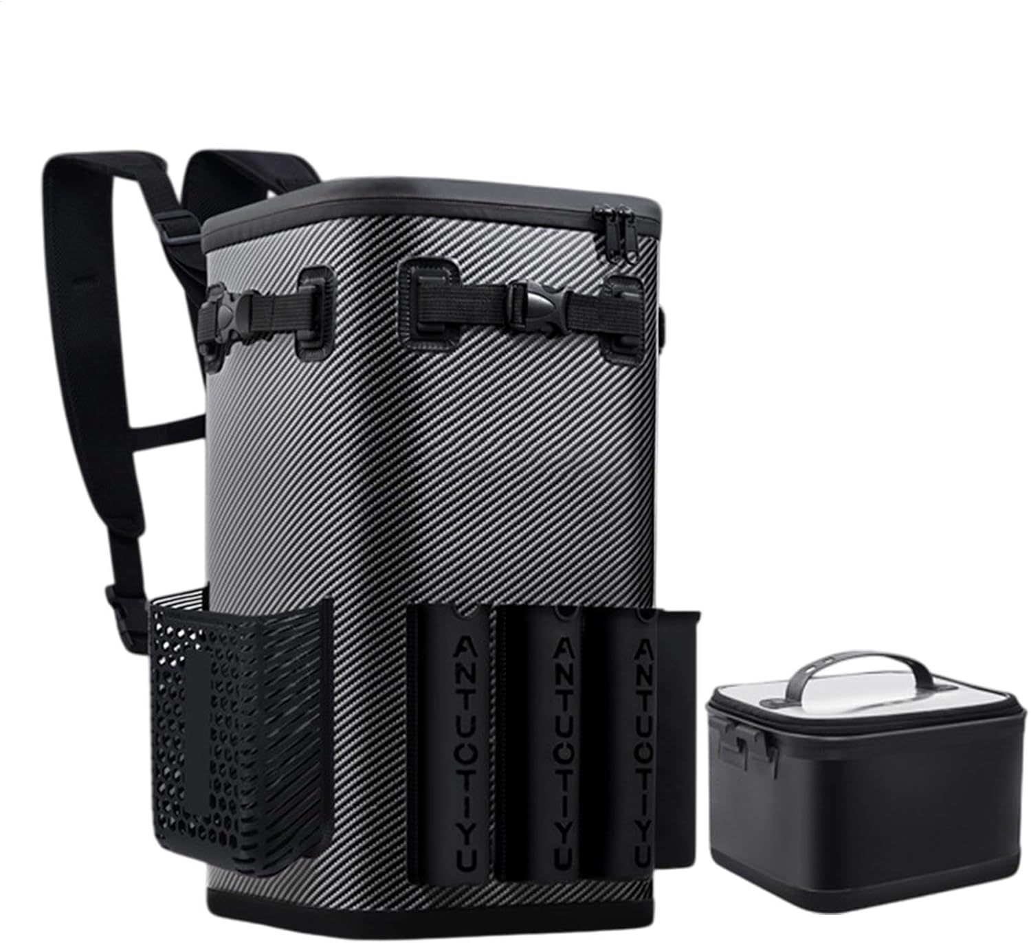 Rucksack-Tackle-Box, Angel-Tackle-Box-Rucksack | wasserdichte Angeltasche mit Rutenhalter 49L Angelrucksack - Angelrucksack-Ausrüstung, multifunktionaler Rucksack für Männer, Frauen