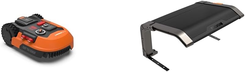 WORX Landroid M WR141E robotmaaier/accugrasmaaier voor kleine tuinen tot 500 m2/zelfrijdende grasmaaier voor een nette gazonsnit, veelkleurig