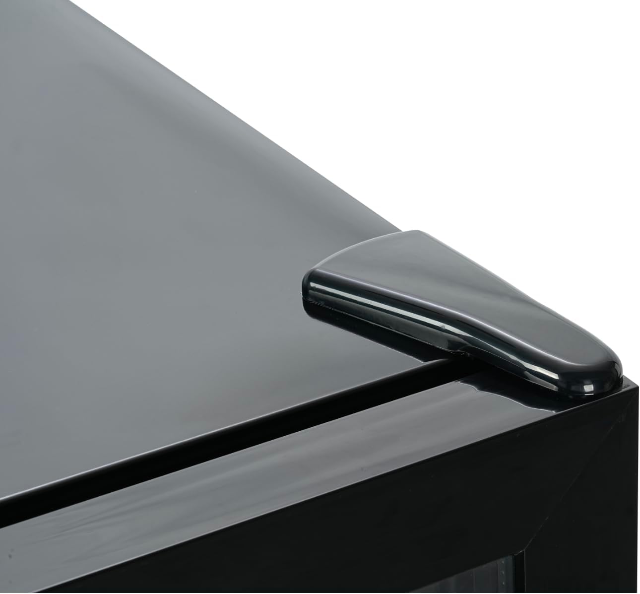 METRO Professional Réfrigérateur à boissons GSC2125B, métal/verre, 54.5 x 54 x 84 cm, 118 L, refroidissement statique par air, avec serrure, noir