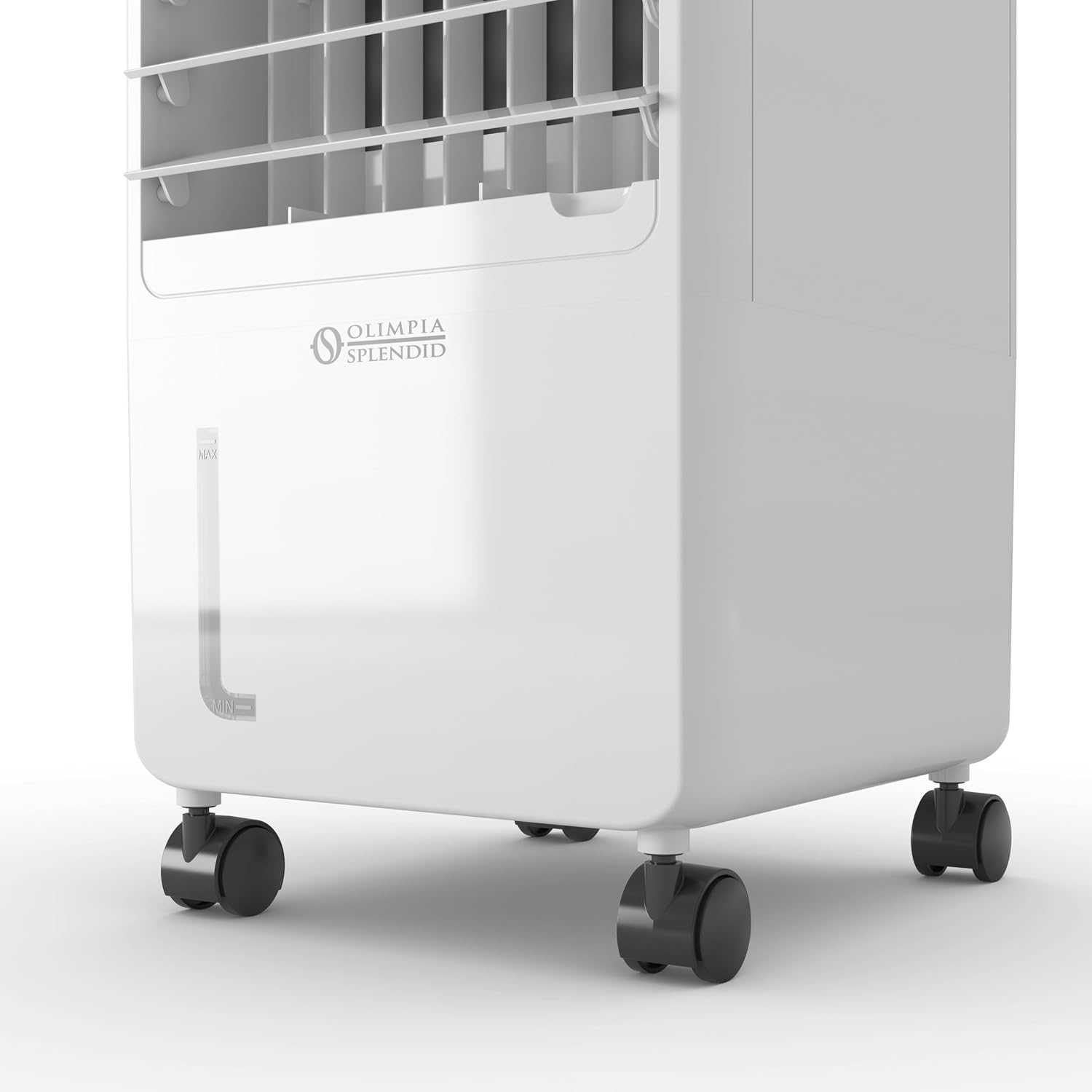 Olimpia Splendid, Peler 7T Verdunstungskühler, 7 Liter, Luftreiniger, Kühlung, Belüftung, Touchscreen-Display, Leicht zu transportieren