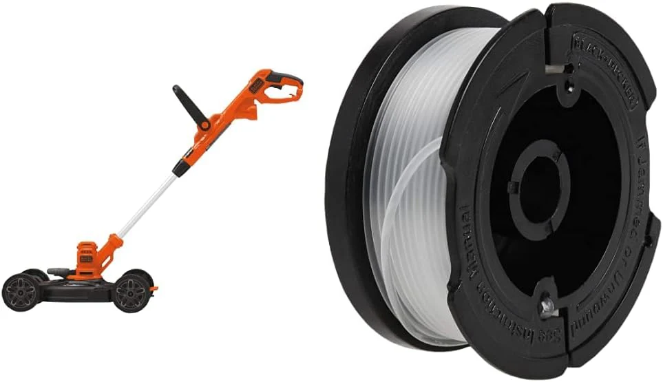 BLACK+DECKER Electric Lawn Mower Weed Eater and Edger 3-in-1 Combo Electric Weed Wacker