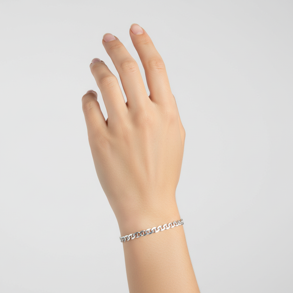 Srebrna bransoletka Próby 925