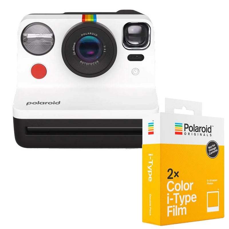 Polaroid Everything Box Polaroid Now Fotocamera istantanea   Generation 2   Nero & Bianco : Casa e cucina